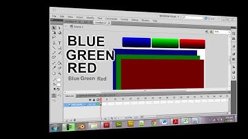 Adobe Flash Professional CS5 Tutorial - tab panel