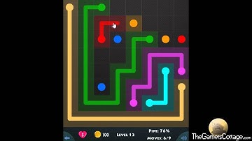 Flow Game Level - 312 [8x8] Mania Connect the Dots