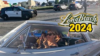 Are The Streets Better Than A  Lowrider Car Show? Long Beach 2024 Rosie’s Cruise (Lowrider Blvd)