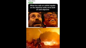 Devs understand our gaming instincts too well in Helldivers 2 Napalm #helldivers2 #shorts