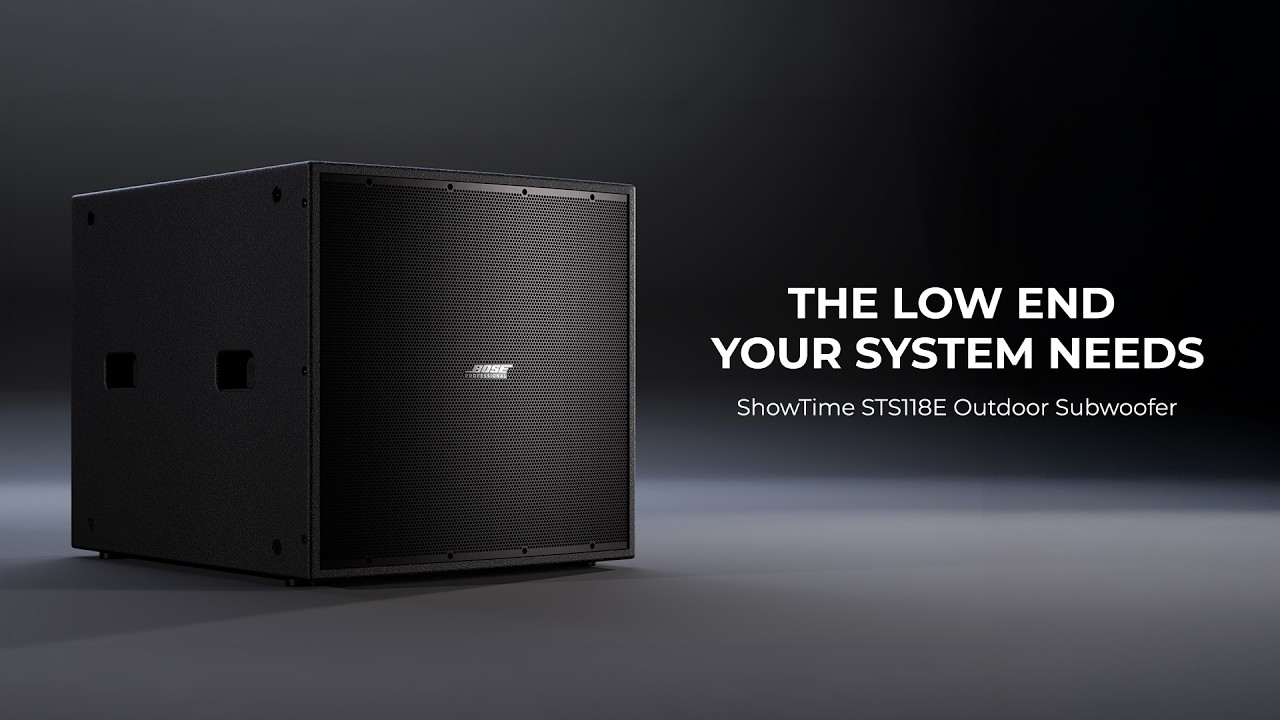 Bose Professional STS118E ShowTime 18-inch 3200W Passive IP55