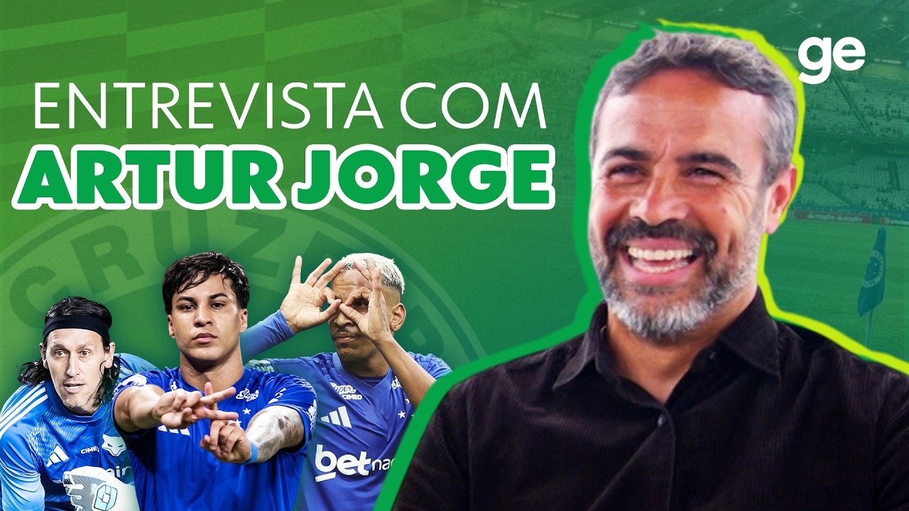 ENTREVISTA: ARTUR JORGE PASSA A LIMPO TRABALHO E PROJETA CRUZEIRO ATÉ 2030 | ge.globo
