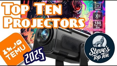 The Ultimate 2025 List: Top 10 Budget-Friendly Projectors on Temu That Rival Big Name Brands