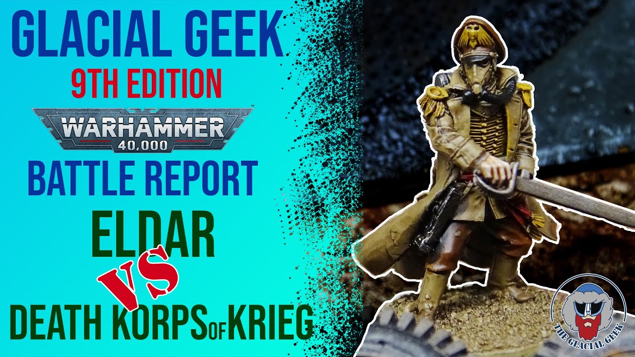 *NEW* Death Korps of Krieg VS Eldar - 9th Edition Warhammer 40K Batrep - 2,000pts