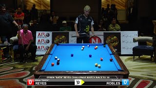 APC (Asia Pool Challenge) 2018 Manila - 2018-08-25 Efren Bata Reyes Challenge vs Esteban Robles [10]