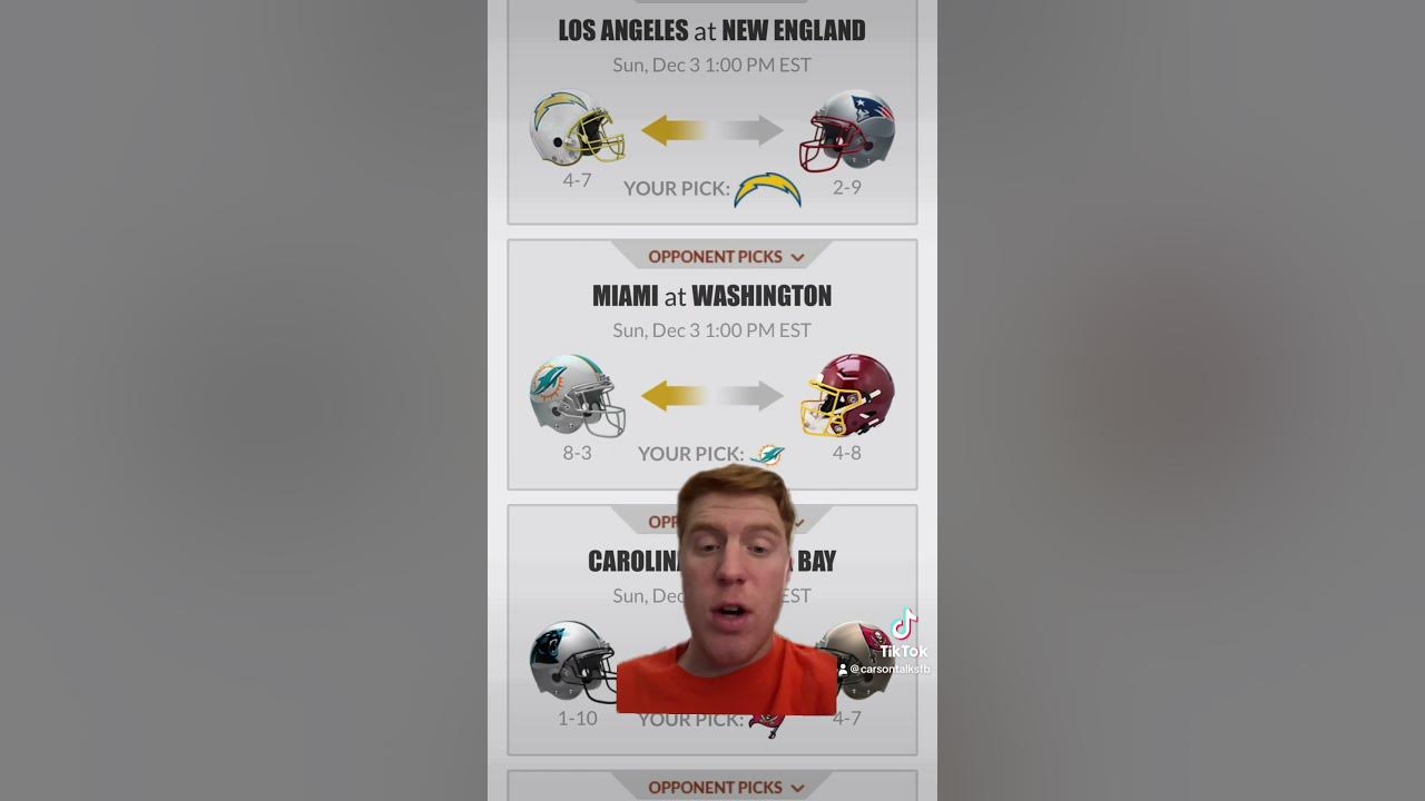 Week 13 NFL Predictions nfl nflpredictions nflweek13 YouTube