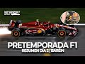 FERRARI EMPUJA con SAINZ y RED BULL LIDIA con un PAR de FALLAS  | RESUMEN DÍA 2 TEST - F1 2024