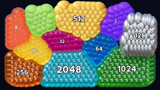 Merge The Jelly 2048 | Level Up Blob Merge 3D Jelly 2048 -Infinity Jelly ASMR Gameplay (Android/iOS) screenshot 2