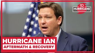 Gov. Ron DeSantis speaks in Hardee County on Hurricane Ian impact