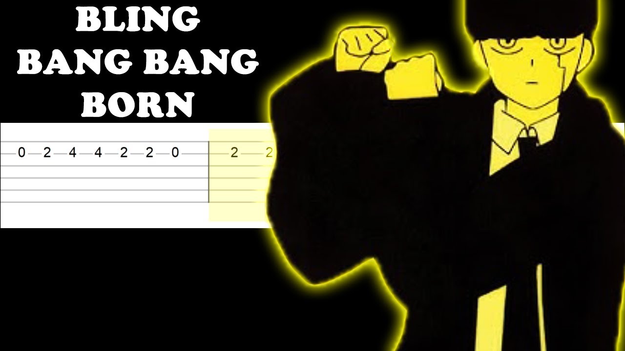 MASHLE- MAGIC AND MUSCLES Season 2 - Bling-Bang-Bang-Born - guit (Easy  Guitar Tabs Tutorial) 