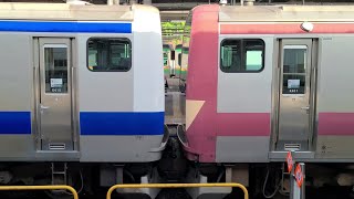 【常磐線】1120M E531系0番台K410編成 K451編成(赤電塗装) 上野駅 到着シーン