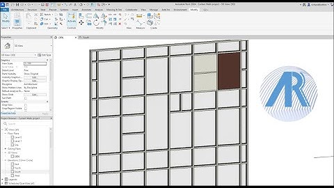 Adding, Deleting & Moving Mullions in Curtain Walls Revit Tutorial