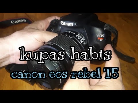 Video: Canon t5 to'liq kadrli kamerami?