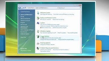 Windows® Vista: Disable Automatic Sleep