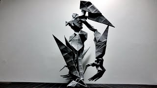 折り紙ロボット［足］　Origami Robot [Legs]