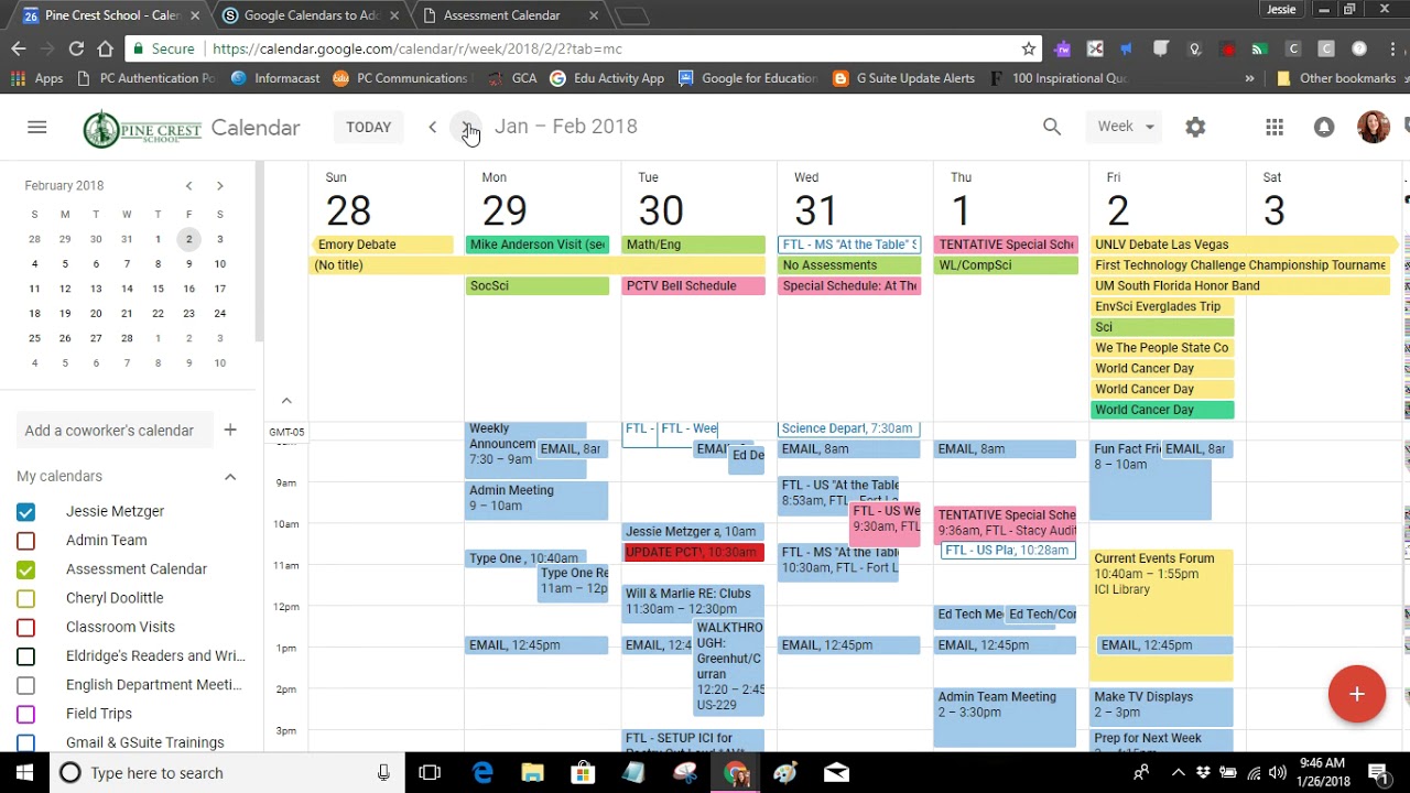 New Google Calendar Notifications & Overview YouTube