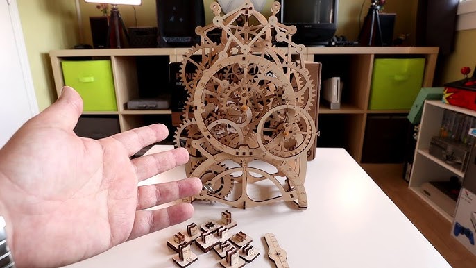 Horloge en Bois - Puzzle 3D Bois – Puzzle 3D en bois