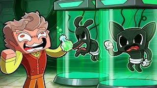 Baby Cartoon Cat Laboratory ESCAPE ROOM! (Minecraft)