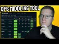 How to use the dgfantasy dfs middling tool