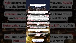 Aug 25, Top News Around The World #breakingnews