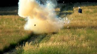 6Lbs Of Tannerite Vs. Chair And Tv