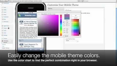 Wordpress Mobile Plugin to Make WP Mobile Friendly Easily