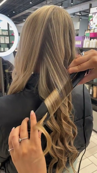 Perfect Straightener Curls | ghd platinum 