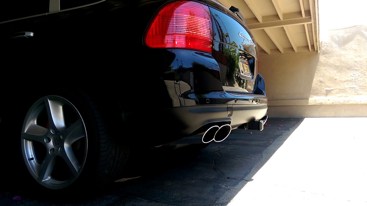 Gutted Secondary Cats + Sebring Mufflers - Cayenne Turbo