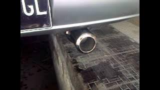 Knalpot racing soluna suara bass bulat
