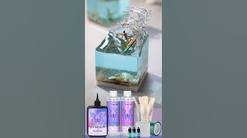 🌊 Turn resin into an ocean!