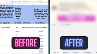 Better Job Application Tracking Template screenshot 5