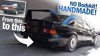 Building a rare Mercedes 190 EVO 2 in 10 Minutes On a BUDGET!