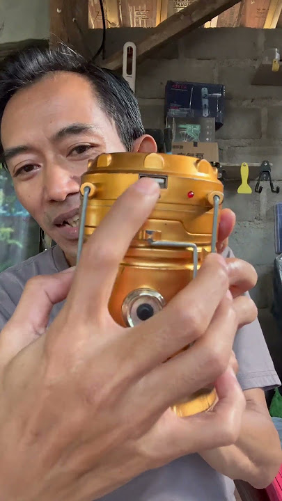 Solar Powered Camping Lantern Light #campinglamp #lampulentera