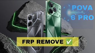 Tecno POVA 6 Pro | Android 15 FRP REMOVE ✅ | 2025