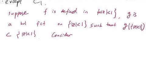 Lecture 12 Residue and meromorphic functions