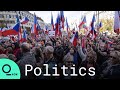 Czechs Rally Against Government Support for Ukraine Amid Soaring Prices