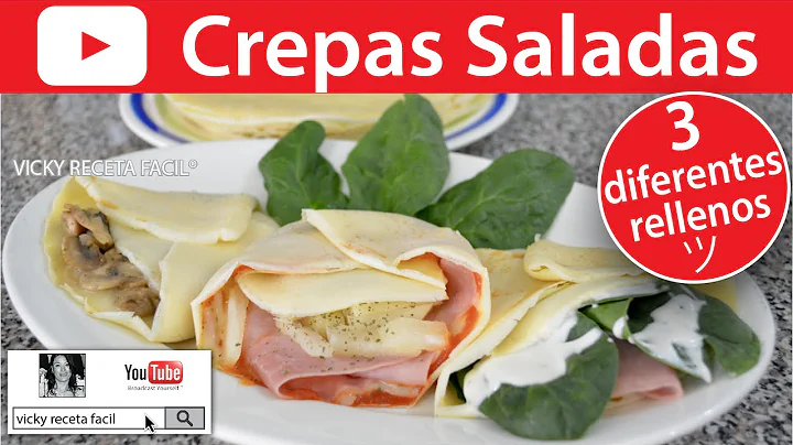 Läckra salta crepes: Recept och fyllningsidéer!