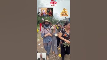 Quặn lòng Bà ngoại và rì ruột khóc ngất Lễ di quan Em không 36 tuổi vụ chìm ghe thi thể bị quấn trôi