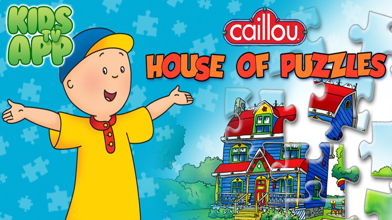 Caillou House of Puzzles (Budge Studios) Best App For Kids YouTube