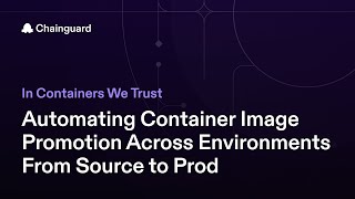 Automating Container Image Promotion Across Environments From Source to Prod – Army Software Factory
This session was recorded on August 20, 2025 as part of Chainguards In Containers We Trust tech talk series, featuring fast-paced lightning talks from across our community of developers, platform engineers, and security experts. In Containers We Trust surfaces practical insights, horror stories, and clever solutions from the world of containerized environments.
In this recording, Dr. Noe Lorona from The Army Software Factory explores how to build and implement repeatable, scalable, and secure pipelines for promoting container images, from initial intake through validation, testing, Change Control Board (CCB) review, policy enforcement, and ultimately to staging and production environments. This session presents an environment-agnostic approach that applies seamlessly across classified networks, air-gapped systems, and enterprise-scale platforms alike. The recording highlights how embedding key DevSecOps principles, such as automation, traceability, and policy enforcement, not only strengthens software supply chain integrity but also accelerates platform maturity and mission agility.
Learn more about the work The Army Software Factory does with the help of Chainguard Containers: https://www.chainguard.dev/customers/securing-innovation-at-speed-the-army-software-factory-implements-new-methods-to-deliver-critical-software-to-the-force
Watch the full day of tech talks on-demand: https://events.chainguard.dev/a460f1f6-7ede-4868-b479-d21111a4b73b/
About Chainguard
Founded by the industrys leading experts on open source software, security and cloud native development, we are on a mission to be the safe source for open source.
Where to find us:
Website: https://www.chainguard.dev/
Twitter: https://twitter.com/chainguard_dev
LinkedIn: https://www.linkedin.com/company/chainguard-dev
TikTok: https://www.tiktok.com/@chainguard_dev Automating Container Image Promotion Across Environments From Source to Prod – Army Software Factory