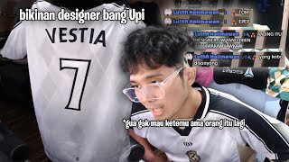 Bang AL di ajak main epep lagi dan nunjukin jersey Zeta ke bang Upi