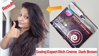 Hair Touch Up at Home|Godrej expert rich cream Dark Brown Color|AlwaysPrettyUseful  by PC - YouTube