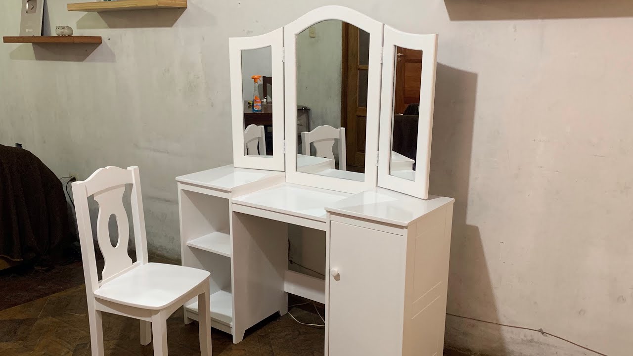 HERMOSO TOCADOR PARA NIÑA /ALEJANDRO LUIS/ SOY CARPINTERO