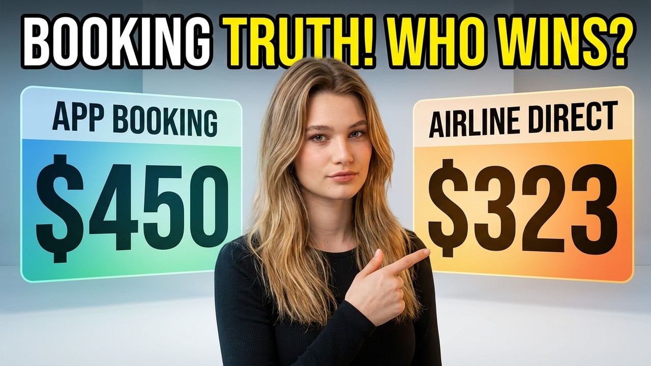 App Booking vs Airline Direct | Which Actually Saves Money? - YouTube