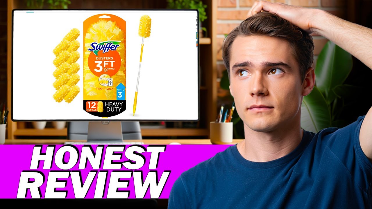 Swiffer Duster Heavy Duty Dusting Kit Review | Extended Handle & 12 Refills Tested