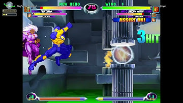 MvC2: Dylnyan - Storm/Iron Man Dual Infinite (Trijump + NJ) 115% Sequence .:11.19.25:.