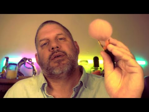 ASMR Personal Attention Session w/ Face Brushing | ASMR Mouth Sounds | ASMR Male | Echo Effect ASMR