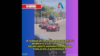 🚨 ¡MOMENTO EXACTO! Sicario desata balacera contra pareja en La Esperanza - Trujillo 💥🔫