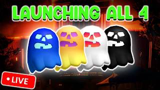 🔴24/7 LAUNCHING ALL 4 GHOST LIVE! The Roblox Hollow Event