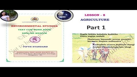 lesson 8 agriculture
